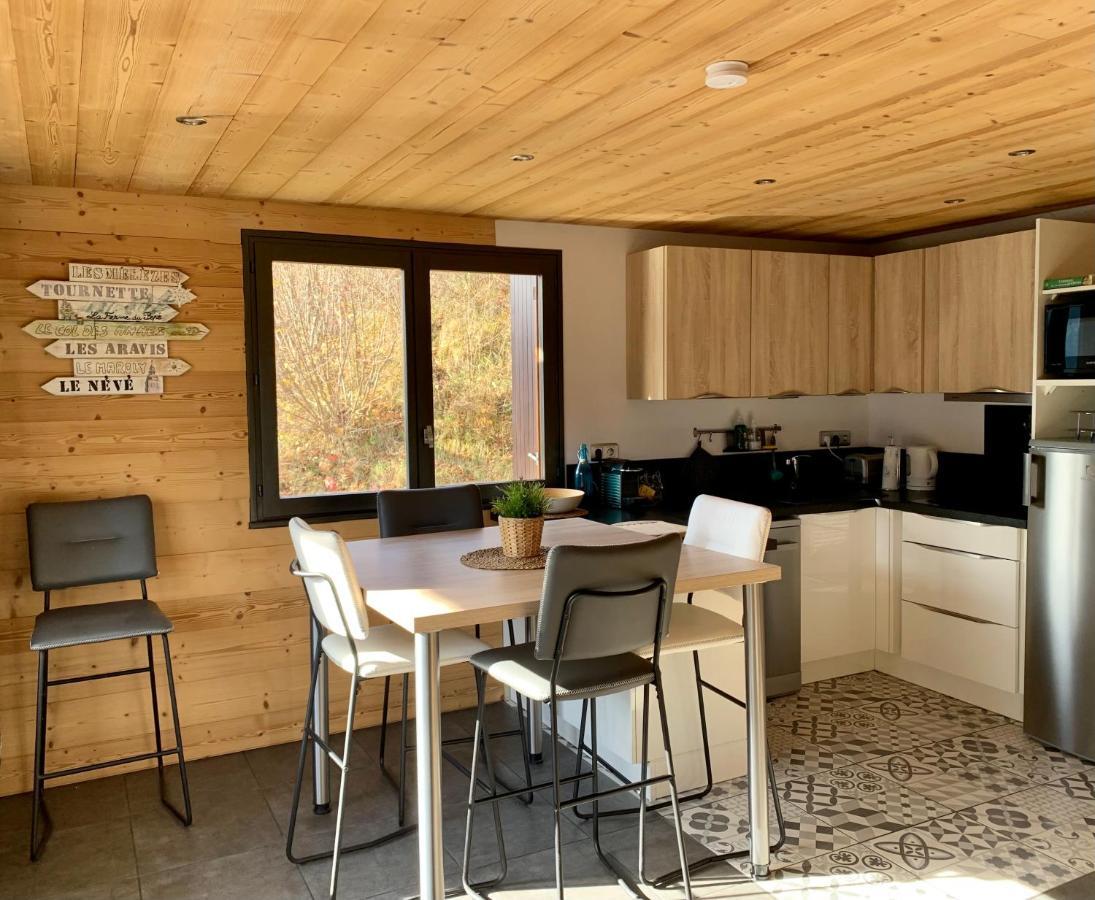 Bel Appartement Avec Vue Exceptionnelle Le Grand-Bornand Dış mekan fotoğraf