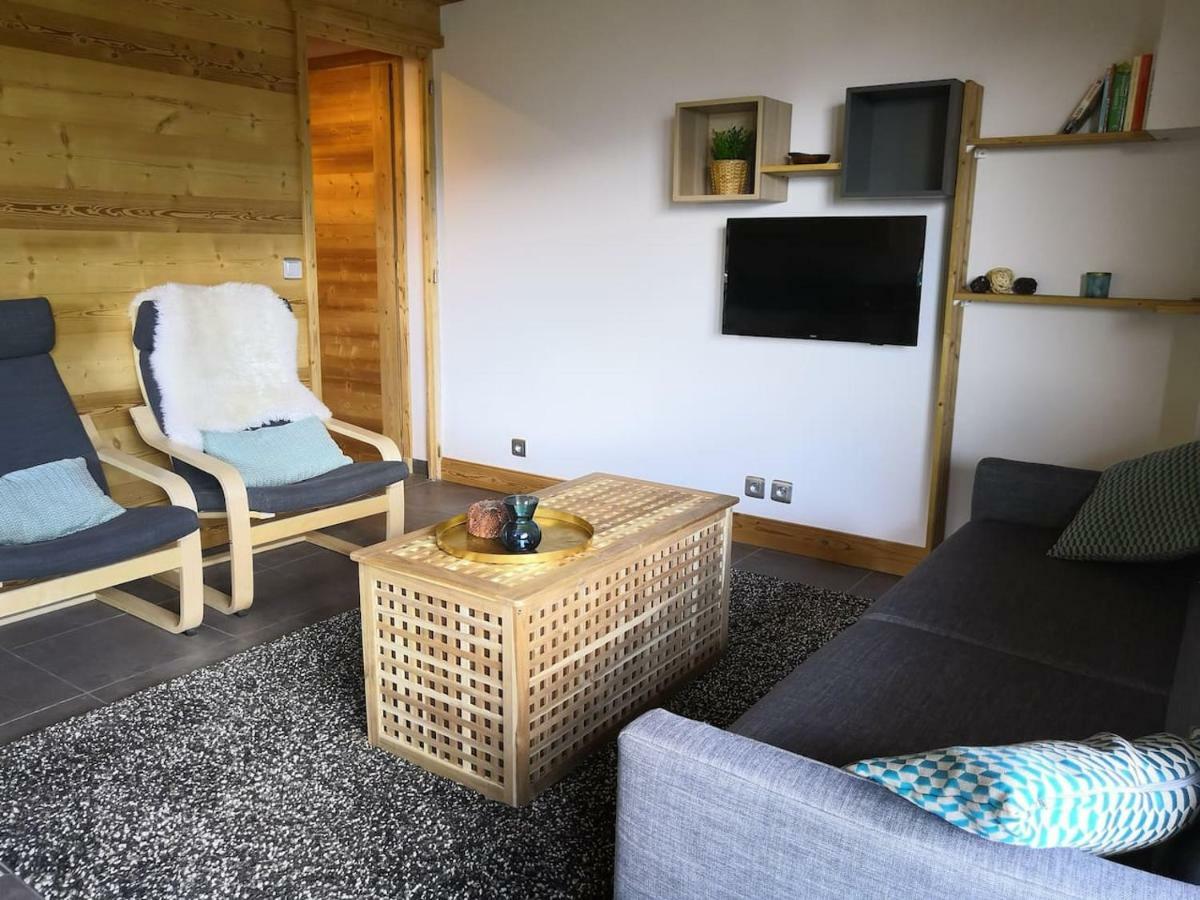Bel Appartement Avec Vue Exceptionnelle Le Grand-Bornand Dış mekan fotoğraf